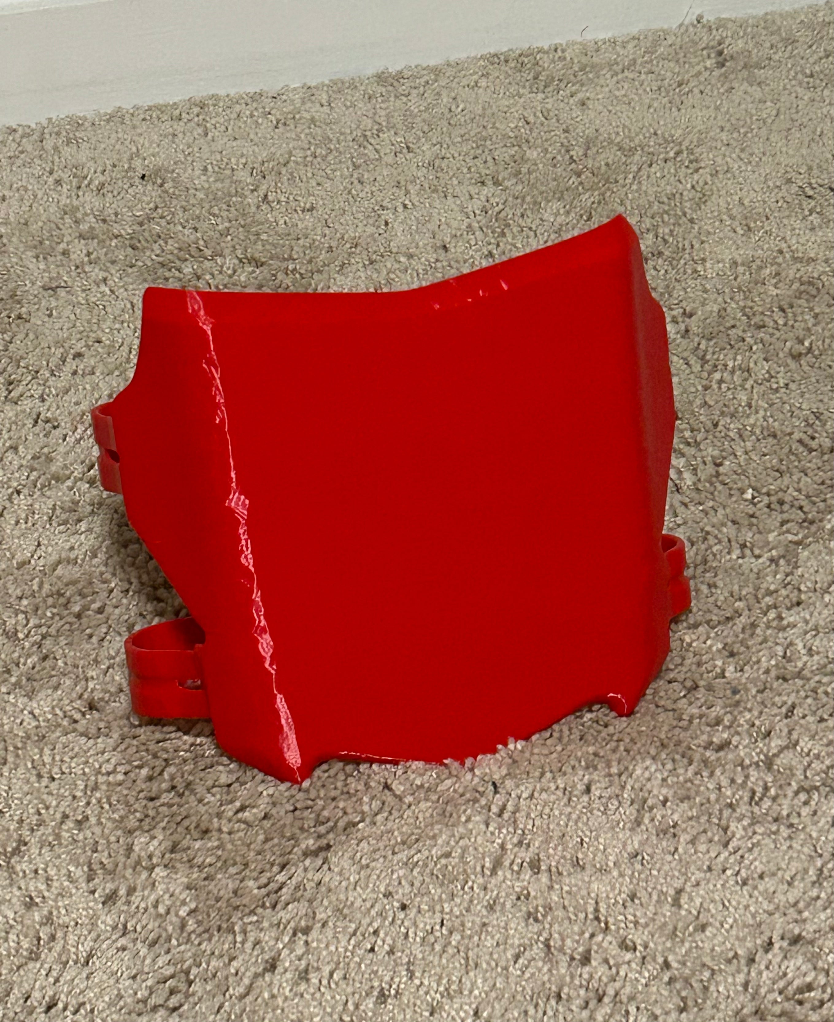 3d printed "motocutz" plate