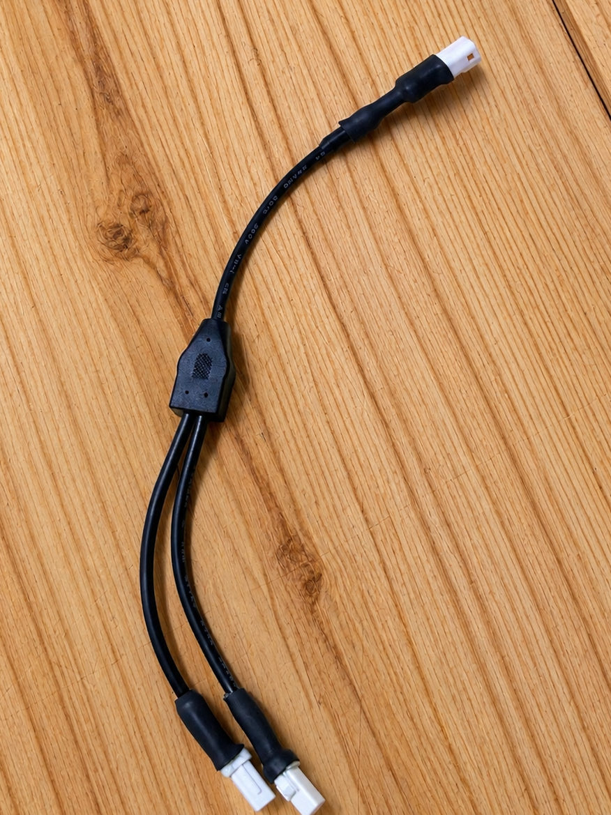 Talaria x3 2 way front light splitter
