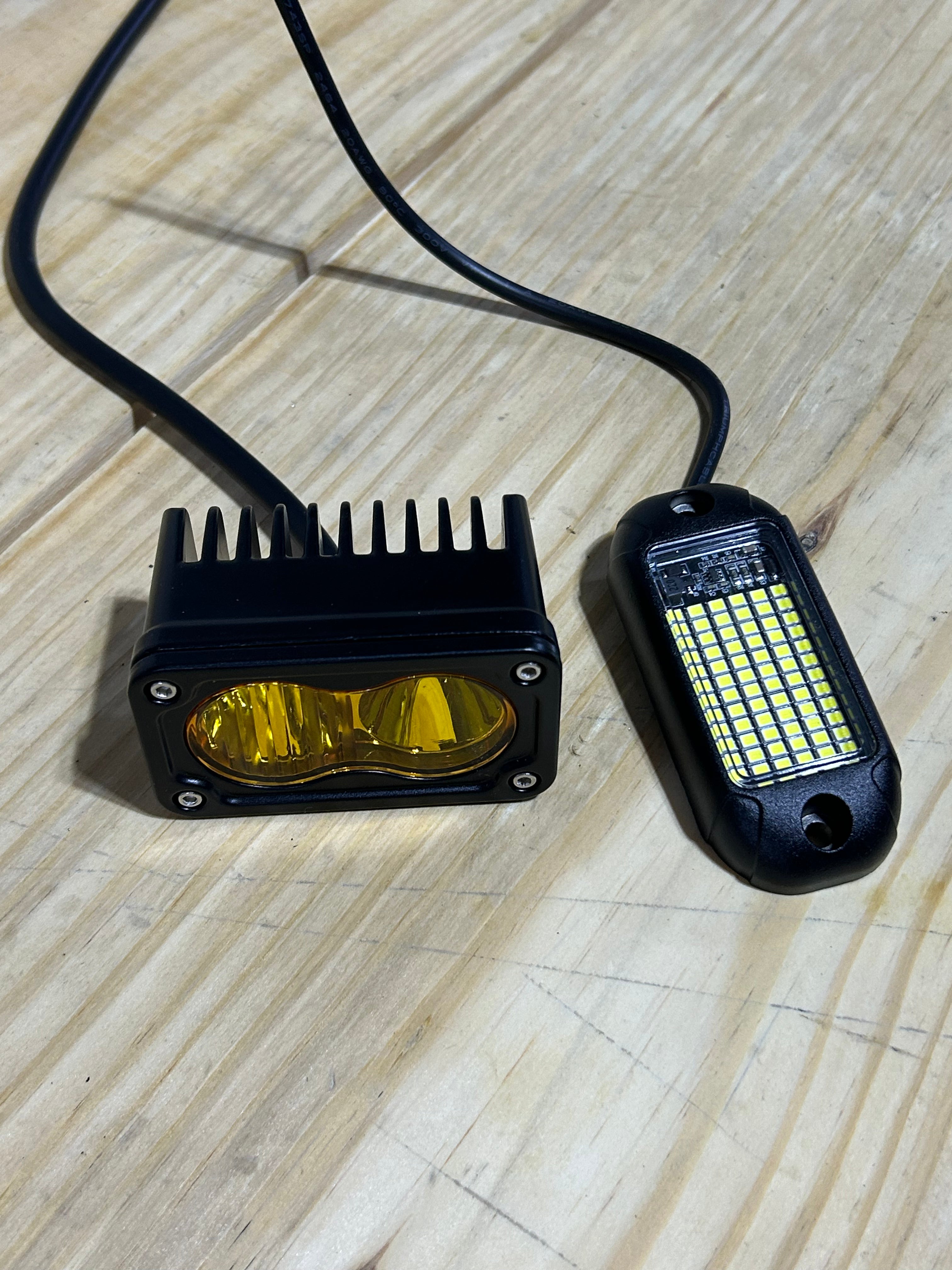 Baja and rocklight duo(rechargeable battery)